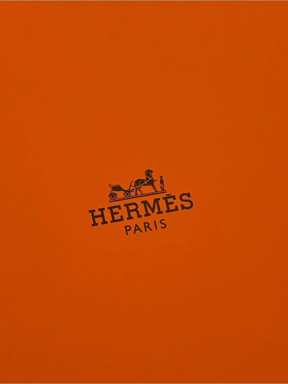 Hermès Orange Signature Gift Box